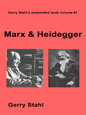 cover image of Marx and Heidegger